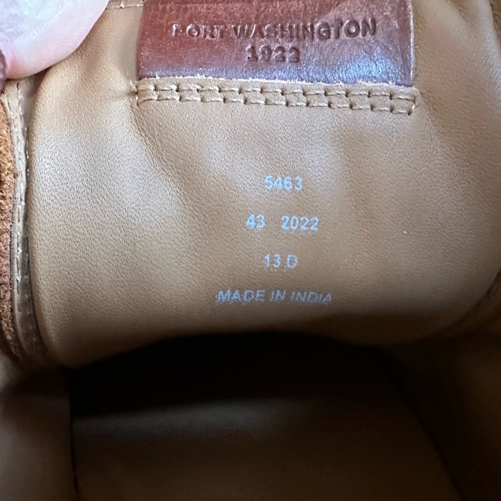 Allen Edmonds Leather Sneakers 13D - Picture 6 of 13